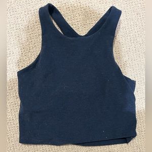 Beyond yoga spacedye refocus crop tank S